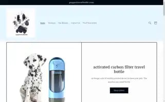 Puppertravelbottle.com Screenshot 2024-04-22 23:25:20