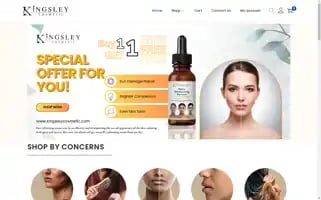 Kingsleycosmetic.com Screenshot 2024-05-26 09:06:24