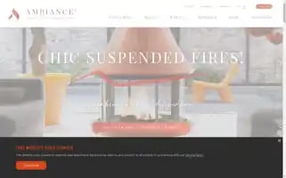 Ambiancefireplaces.com Screenshot 2024-07-06 20:33:34