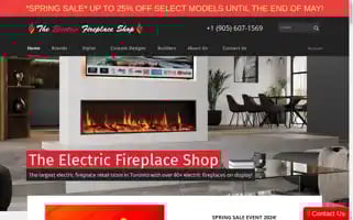 Theelectricfireplaceshop.com Screenshot 2024-05-14 08:28:18