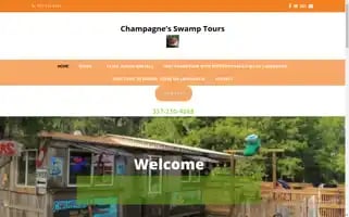 Champagnesswamptours.com Screenshot 2024-04-16 11:41:12