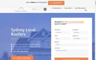 Sydneylocalroofers.com.au Screenshot 2024-07-05 11:23:49