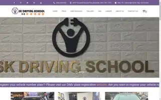 Skdrivingschoolny.com Screenshot 2024-07-08 13:20:17