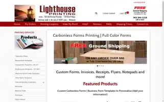 Lighthouseprinting.com Screenshot 2024-05-12 18:05:05