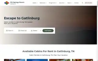 Elkspringsresort.com Screenshot 2024-05-09 13:41:16