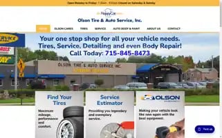 Olsontireandauto.com Screenshot 2024-05-16 10:44:49