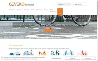 Geveko-markings.com Screenshot 2024-07-10 08:51:28