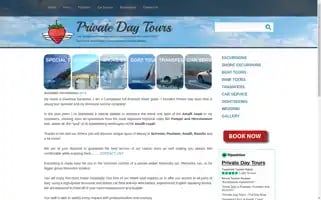 Privatedaytours.com Screenshot 2024-04-18 18:24:40