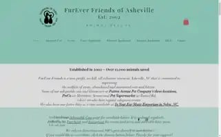 Fureverfriendsavl.org Screenshot 2024-07-06 11:51:45