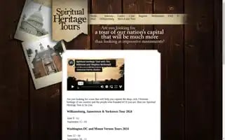 Spiritualheritagetours.com Screenshot 2024-04-25 15:21:10