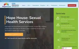 Hopehouse.nhs.uk Screenshot 2024-07-03 07:48:04