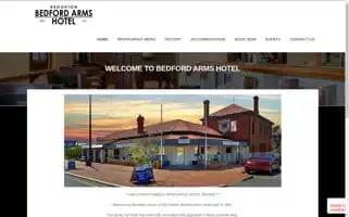 Bedfordarmshotel.com.au Screenshot 2024-04-19 08:08:47