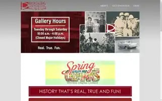 Rogershistoricalmuseum.org Screenshot 2024-05-16 15:38:54