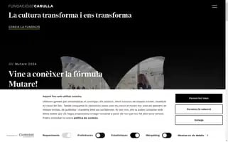 Fundaciocarulla.cat Screenshot 2024-07-01 23:18:36