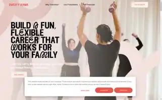 Sweatymamafranchise.com Screenshot 2024-07-02 16:21:08