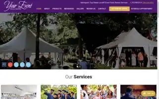 Youreventpartyrental.com Screenshot 2024-05-15 09:08:54