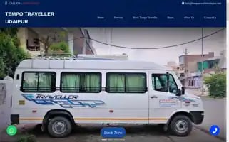 Tempotravellerudaipur.com Screenshot 2024-04-26 12:39:16