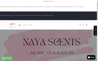 Nayascents.store Screenshot 2024-05-03 09:20:50