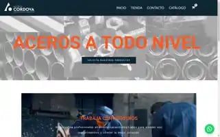 Aceroscordova.com Screenshot 2024-05-26 11:23:26