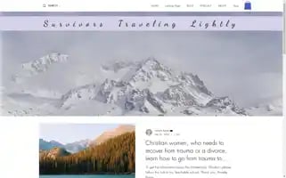 Survivorstravelinglightly.com Screenshot 2024-04-23 10:08:23