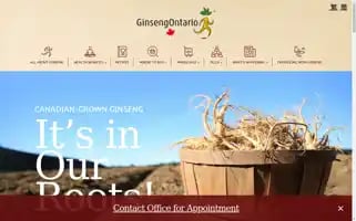 Ginsengontario.com Screenshot 2024-06-30 23:50:26