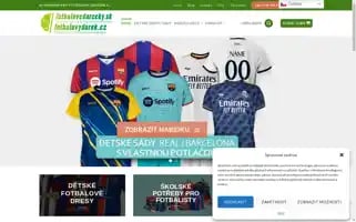 Fotbalovydarek.cz Screenshot 2024-05-21 22:13:40