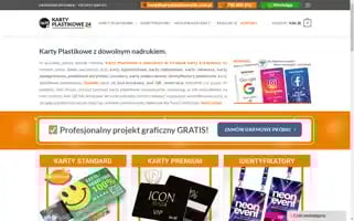 Kartyplastikowe24.com.pl Screenshot 2024-06-17 16:55:54