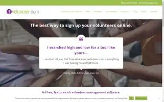 Ivolunteer.com Screenshot 2024-07-03 08:49:55