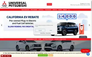 Universalmitsubishi.com Screenshot 2024-05-16 22:50:21