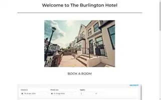 Theburlingtonhotel.co.uk Screenshot 2024-04-17 16:54:16