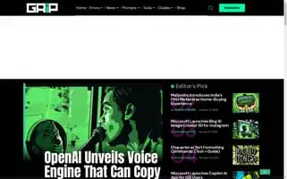 Greataiprompts.com Screenshot 2024-06-27 19:12:11