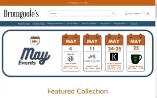 Dromgooles.com Screenshot 2024-05-09 11:46:06