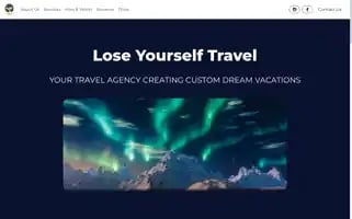 Loseyourselftravel.com Screenshot 2024-04-26 14:57:48