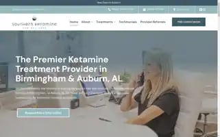 Southernketamine.com Screenshot 2024-07-01 10:32:42