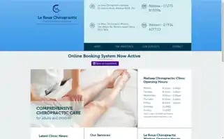 Lerouxchiropractic.co.uk Screenshot 2024-06-27 09:51:17