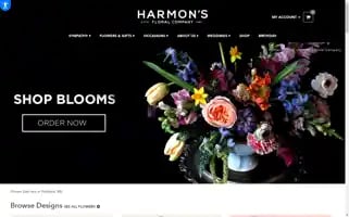 Harmonsfloralcompany.com Screenshot 2024-05-16 01:00:12