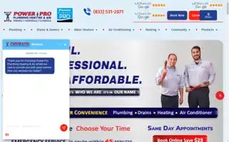 Powerproplumbing.com Screenshot 2024-05-13 11:27:12