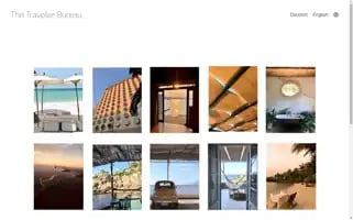 The-traveller-bureau.com Screenshot 2024-04-26 15:36:33