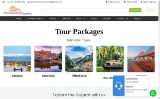 Dwarkadhishtourism.com Screenshot 2024-04-23 18:42:45