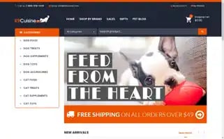 K9cuisine.com Screenshot 2024-05-12 14:00:01