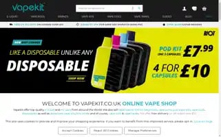 Vapekit.co.uk Screenshot 2024-06-26 22:16:38