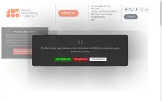 Maisondesartistes-chamonix.com Screenshot 2024-05-26 23:35:17