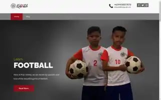 Kidzunitedfc.com Screenshot 2024-05-20 02:10:09