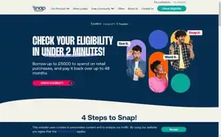 Snapfinance.co.uk Screenshot 2024-07-04 12:33:27