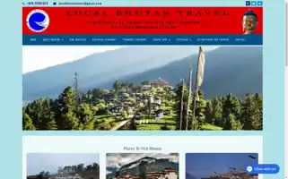 Localbhutantravel.bt Screenshot 2024-04-26 12:53:47