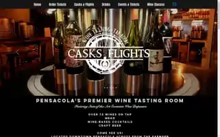 Casksandflights.com Screenshot 2024-04-15 09:58:28