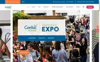 Coeliac.org.au Screenshot 2024-07-02 06:42:25