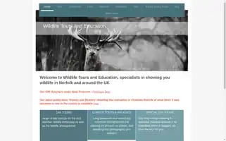 Wildlifetoursandeducation.co.uk Screenshot 2024-04-16 02:10:40