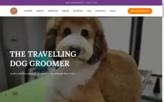 Thetravellingdoggroomer.com Screenshot 2024-04-15 05:09:45