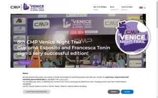 Venicenighttrail.it Screenshot 2024-07-09 10:48:34